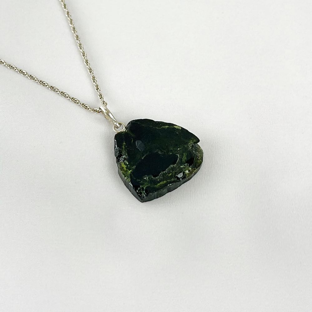 Pendentif Tourmaline Verte