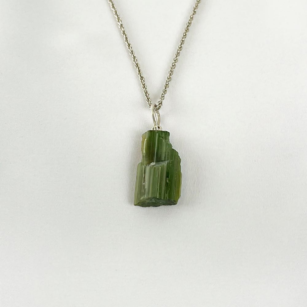 Pendentif Tourmaline Verte