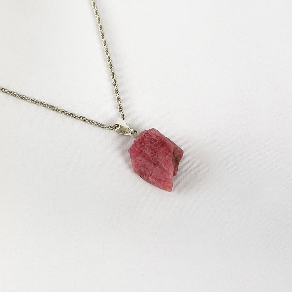 Pendentif Tourmaline Rose