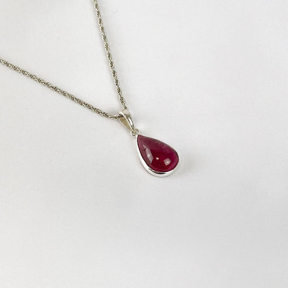Pendentif Tourmaline Rose