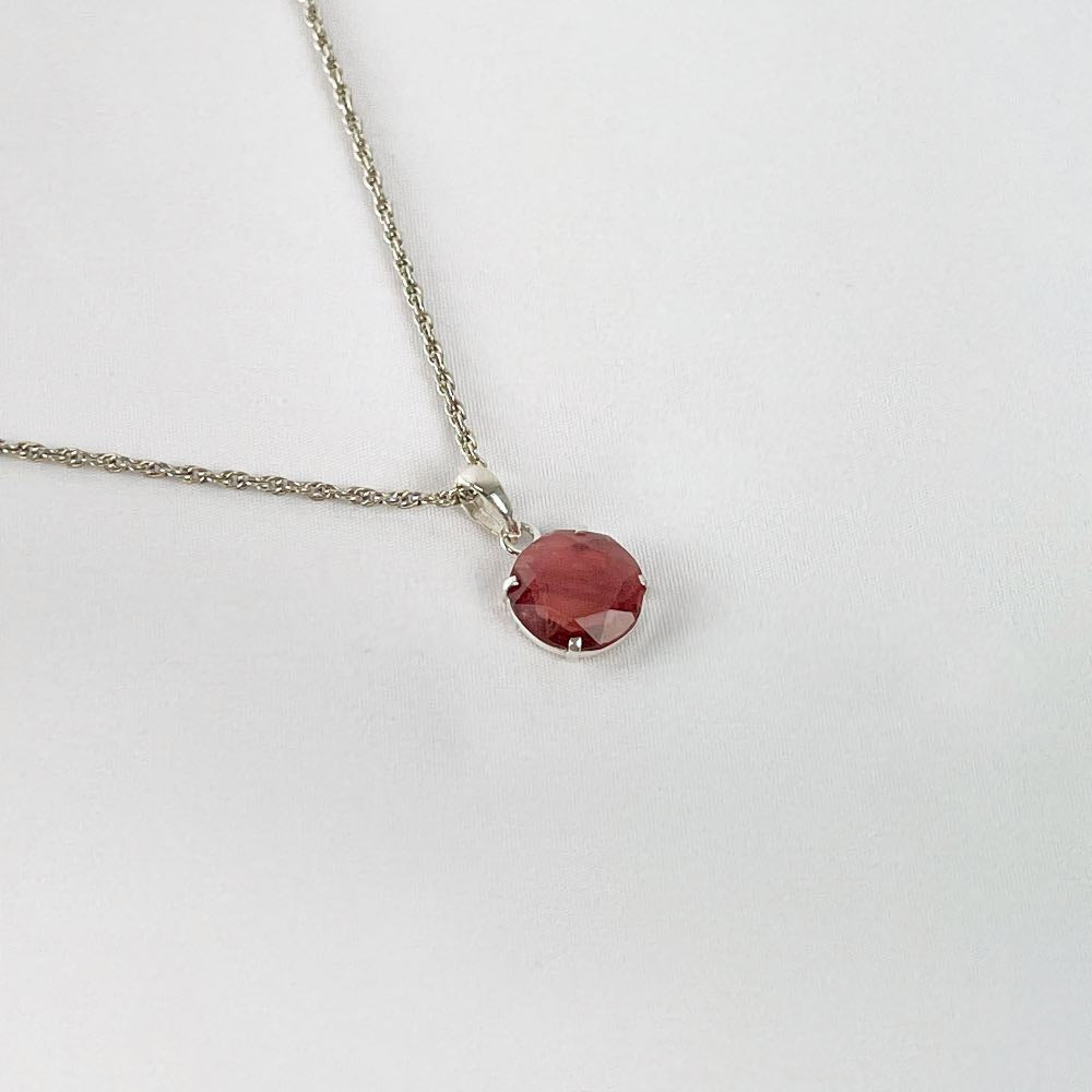 Pendentif Tourmaline Rose