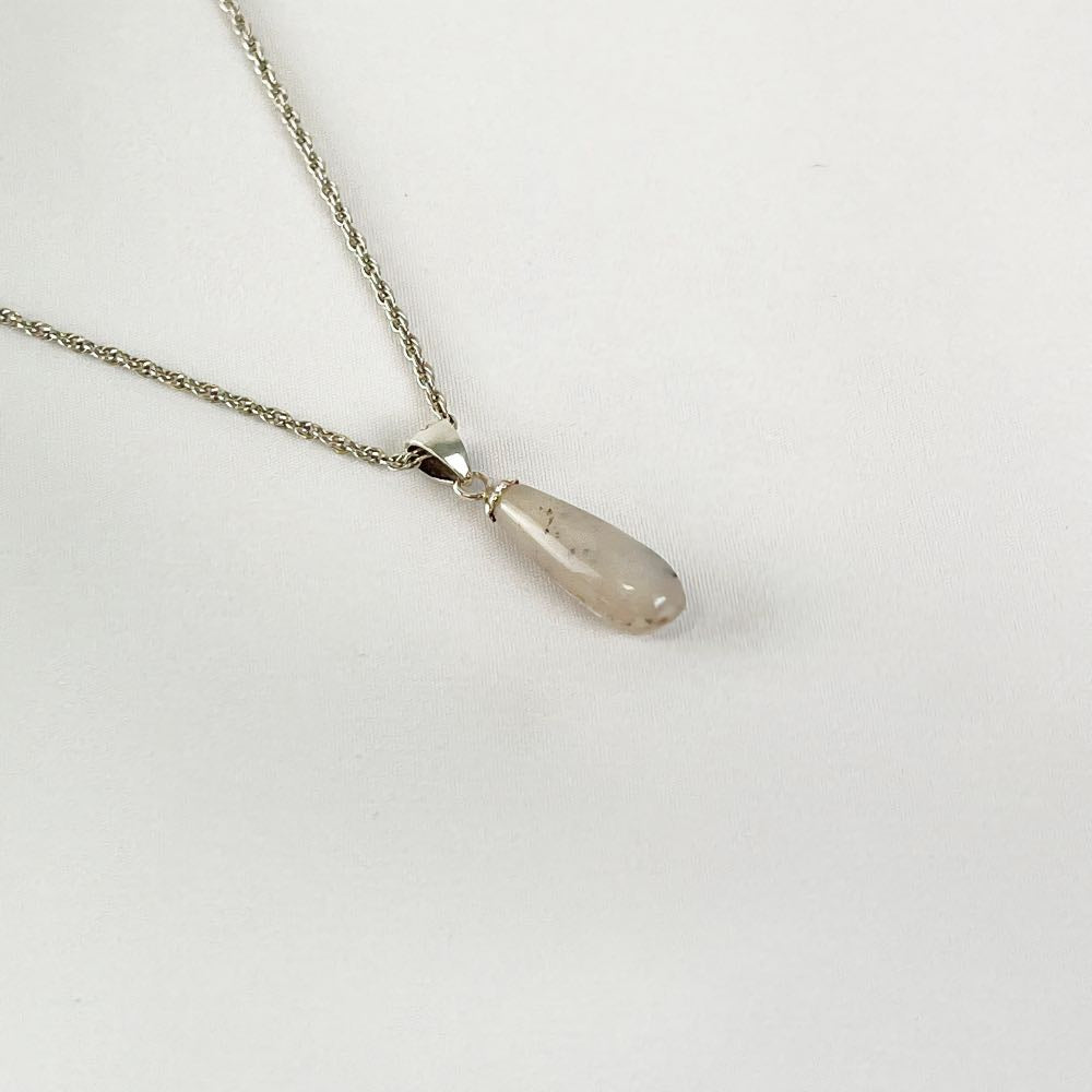 Pendentif Opale Rose