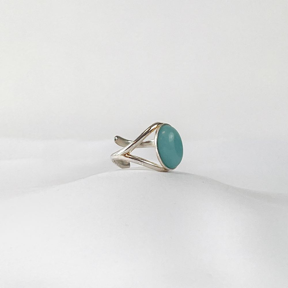 Bague Amazonite