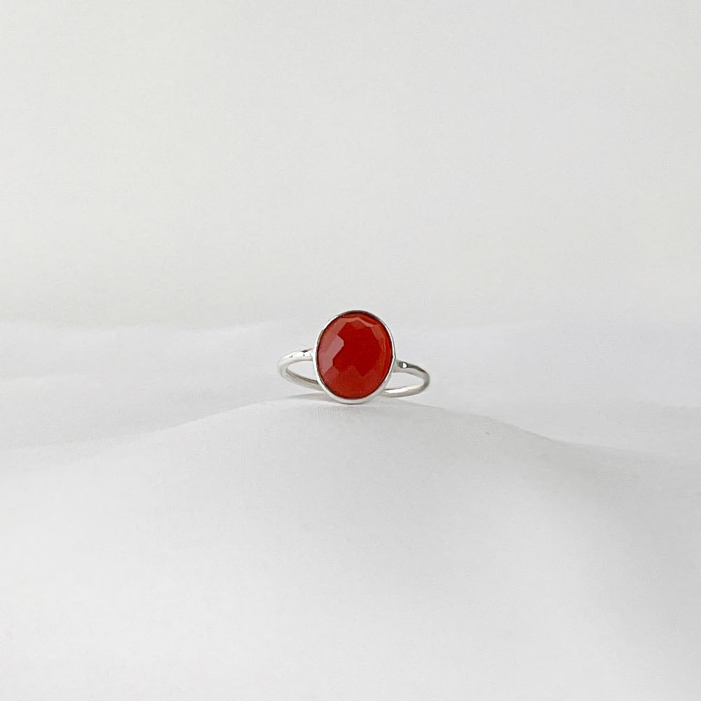 Bague Cornaline
