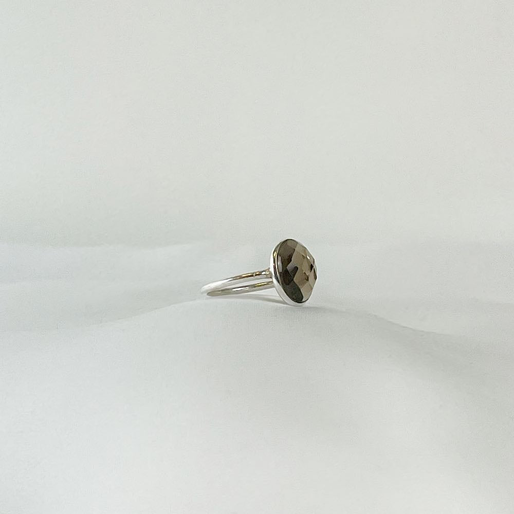 Bague Quartz fumé