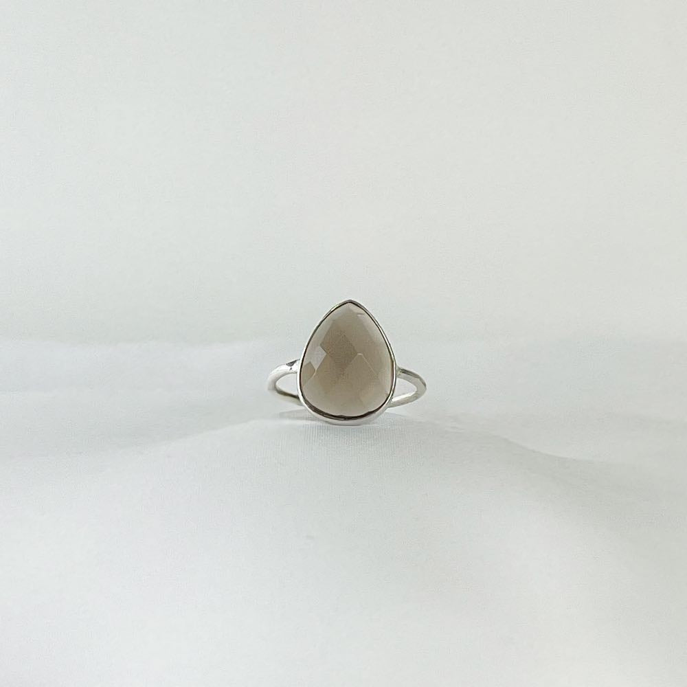 Bague Quartz Fumé
