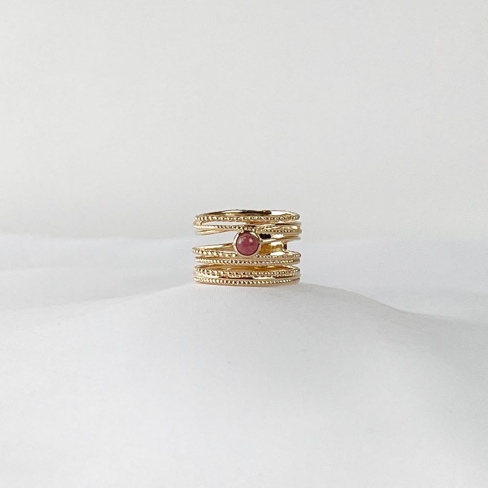 Bague Rhodonite