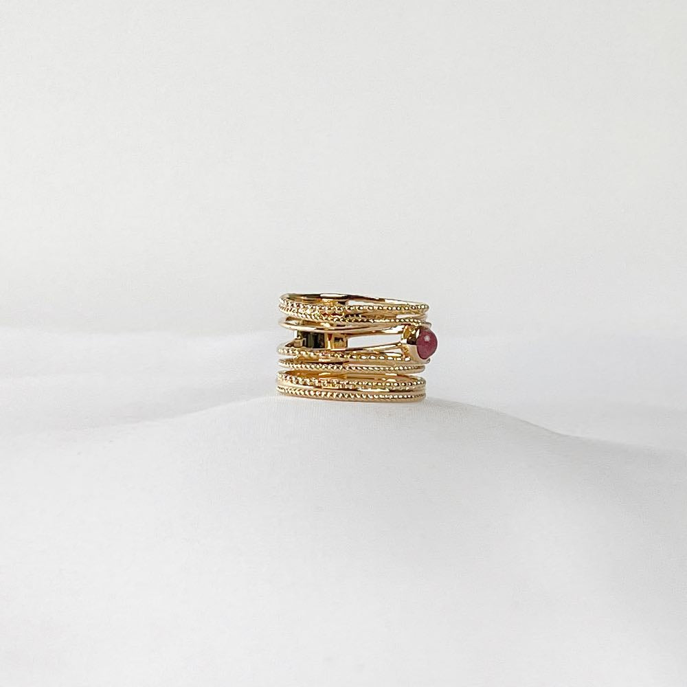 Bague Rhodonite