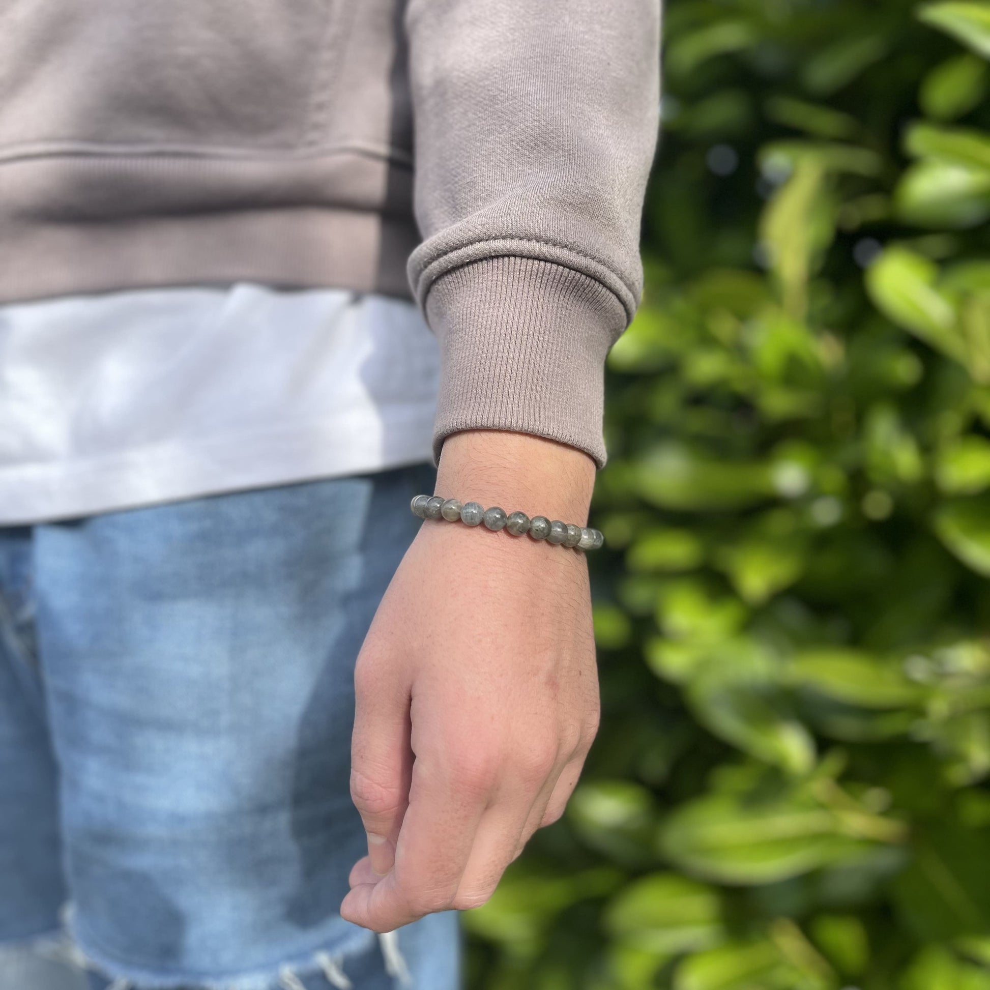 Bracelet Labradorite - Perles rondes