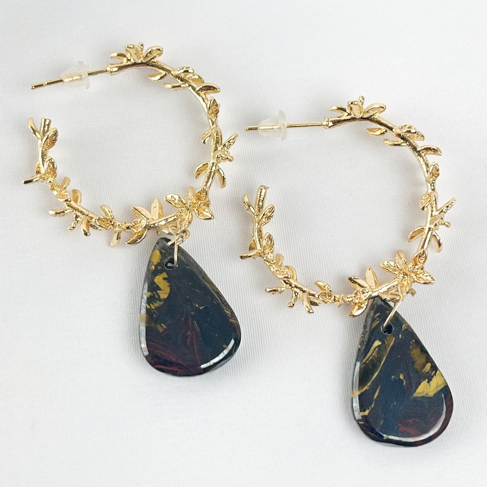 Boucles d'oreilles Oeil de Fer