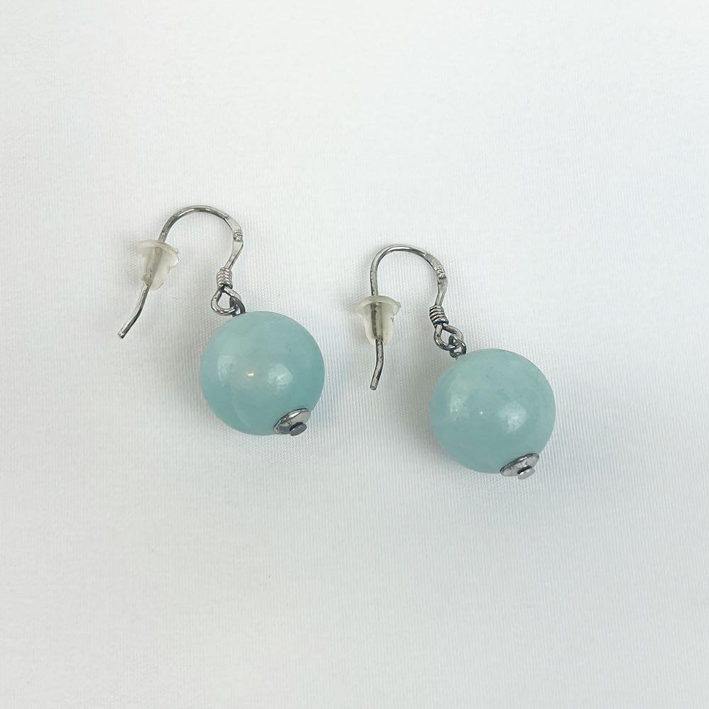 Boucles d'oreilles Amazonite