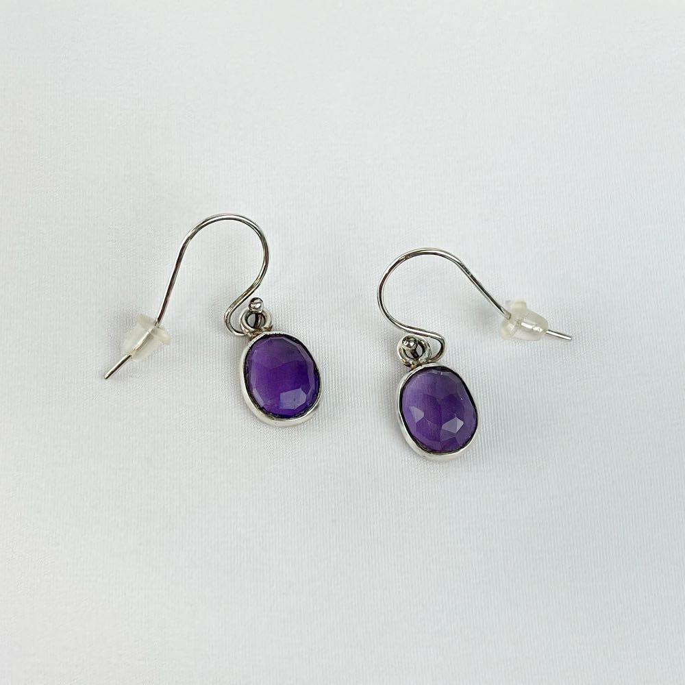 Boucles d'oreilles Améthyste