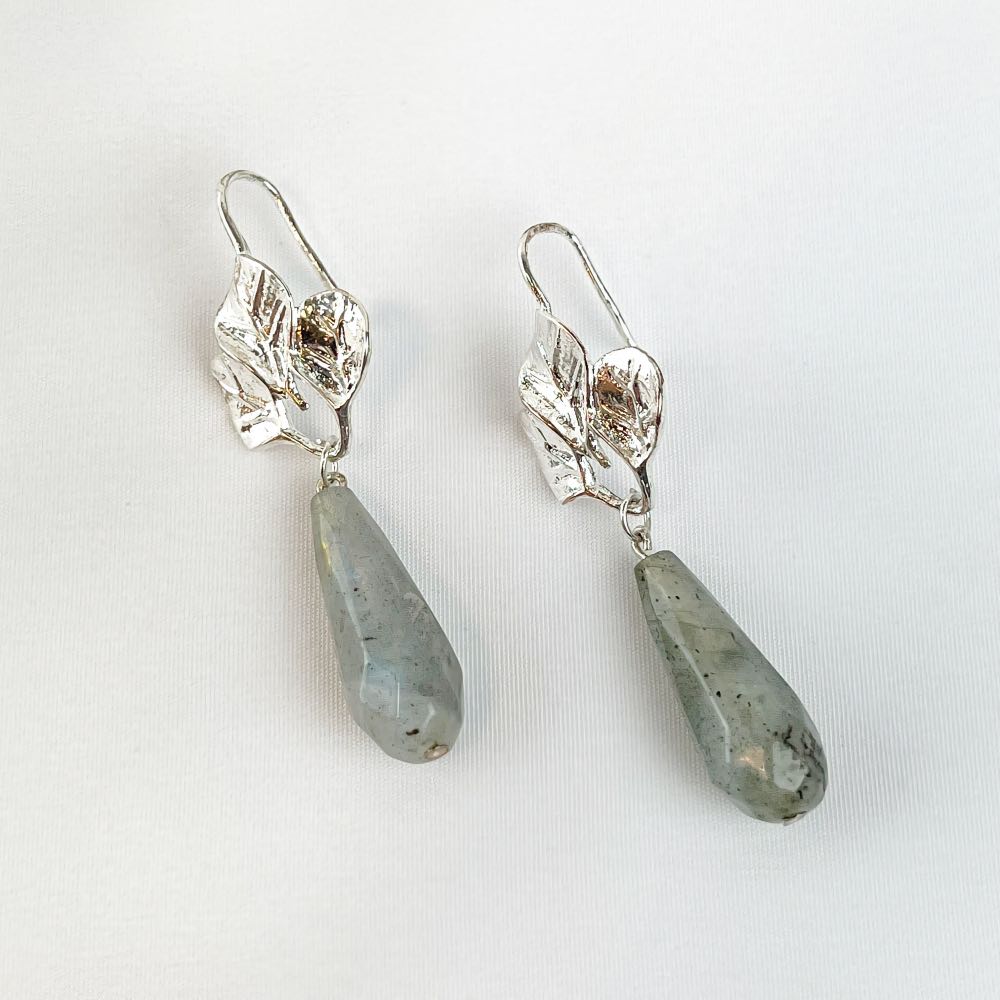 Boucles d'oreilles Labradorite