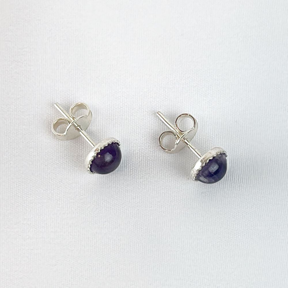Boucles d'oreilles Améthyste