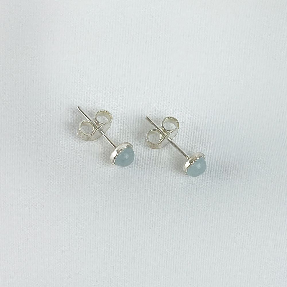 Boucles d'oreilles Aigue Marine