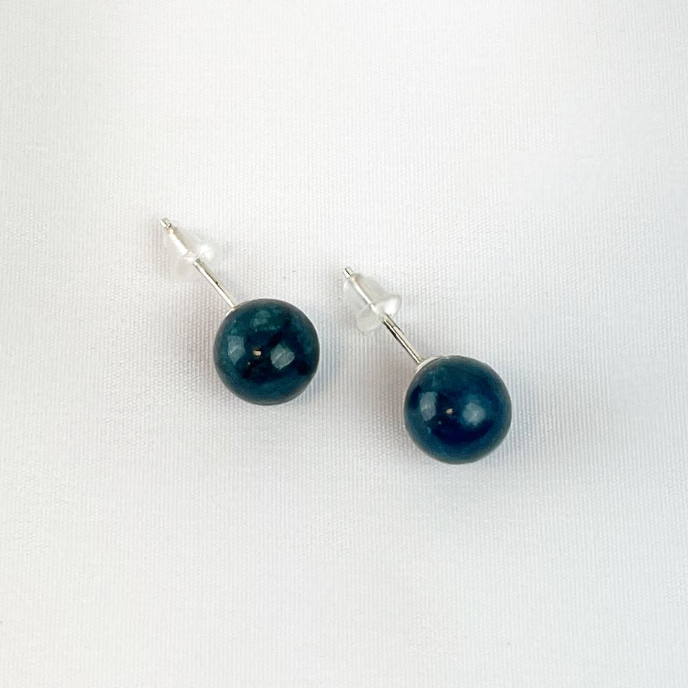 Boucles d'oreilles puces Apatite