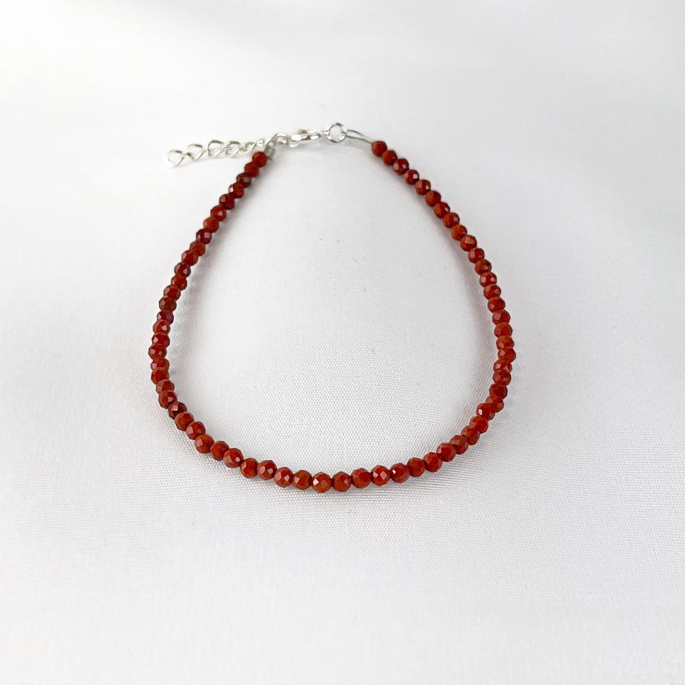 Bracelet Jaspe Rouge