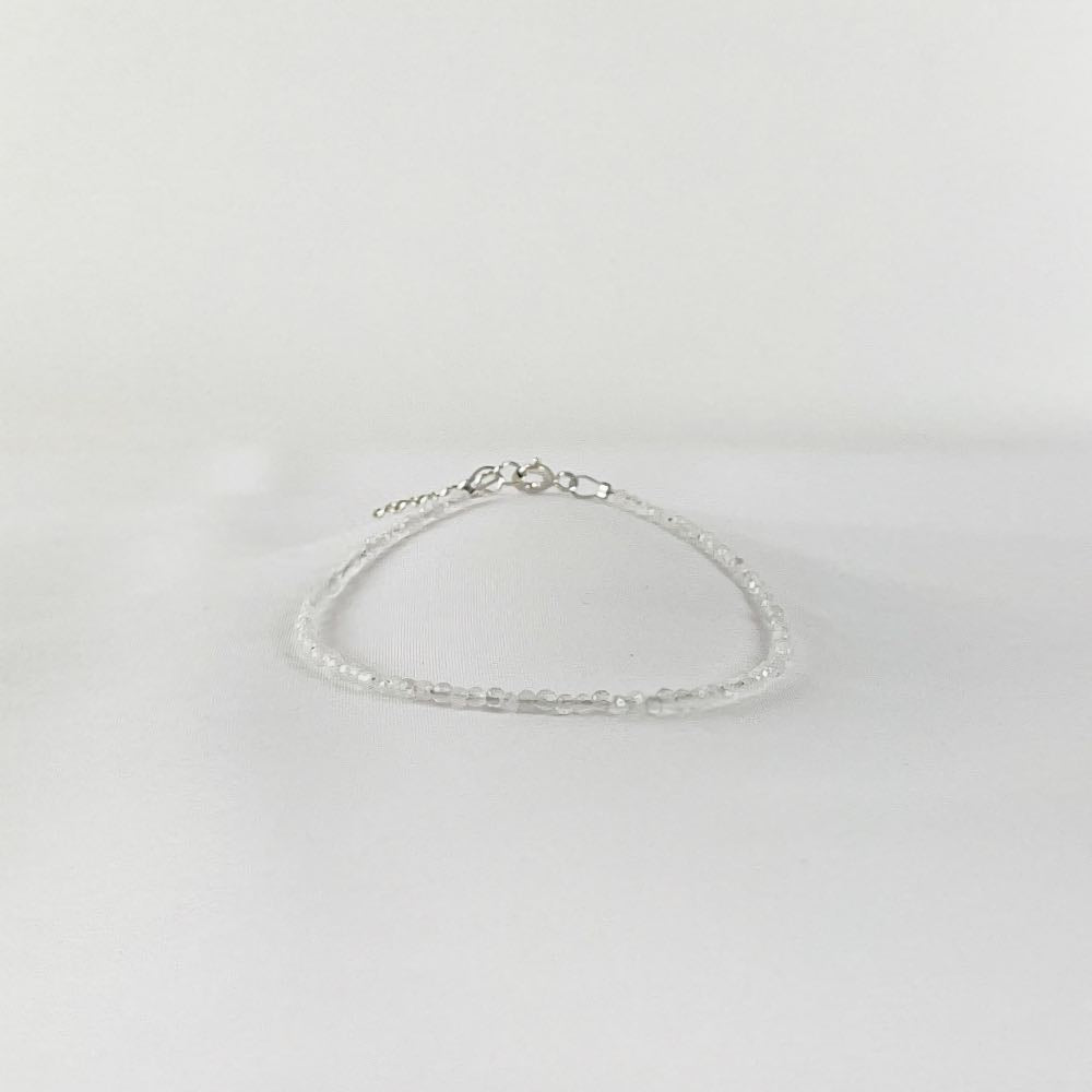 Bracelet Pierre de Lune - Perles facettées