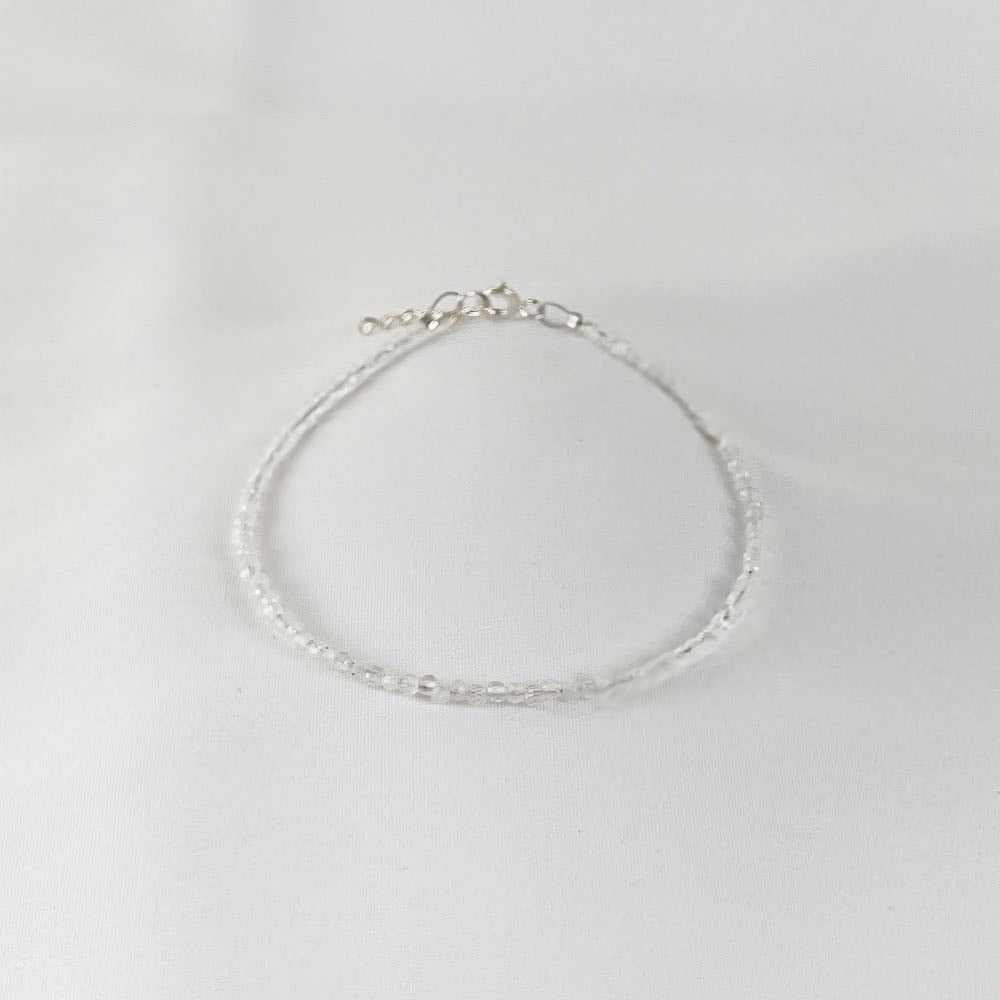 Bracelet Pierre de Lune - Perles facettées