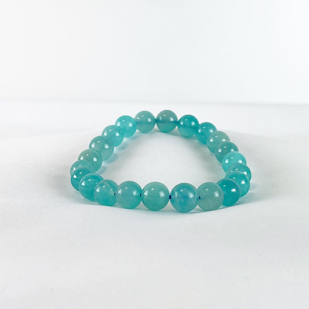 Bracelet Amazonite - Perles rondes