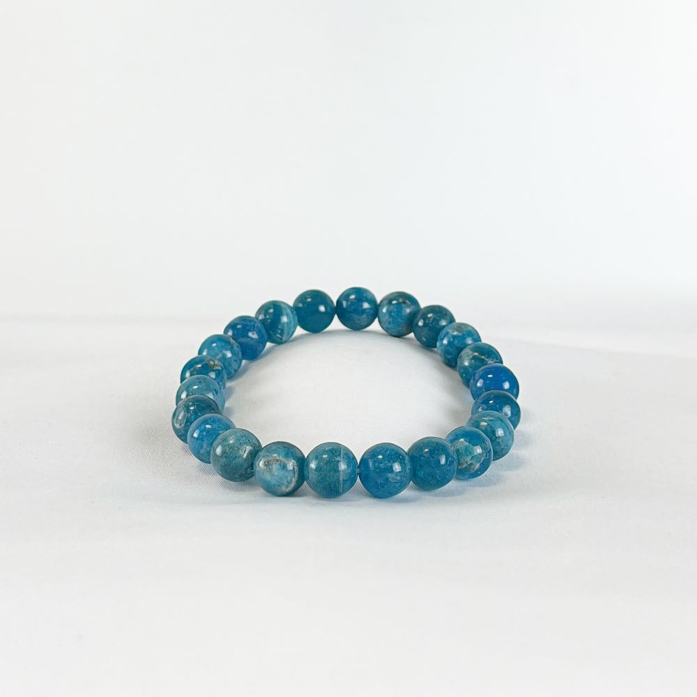 Bracelet Apatite - Perles rondes
