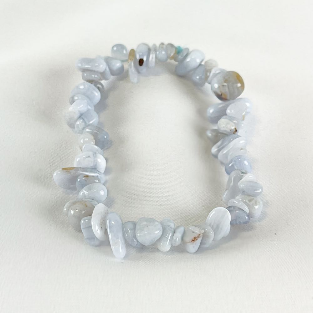 Bracelet Calcédoine - Perles chips