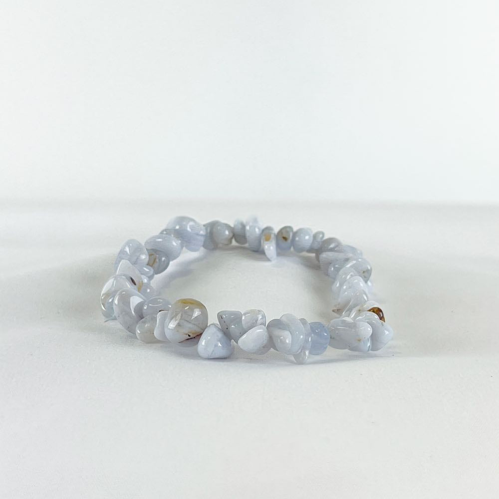 Bracelet Calcédoine - Perles chips