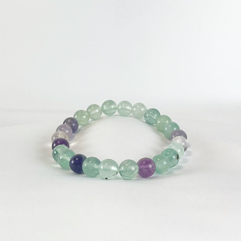 Bracelet Fluorine - Perles rondes