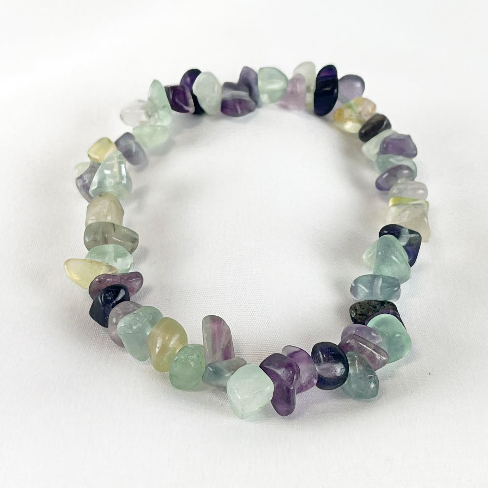 Bracelet Fluorine - Perles chips