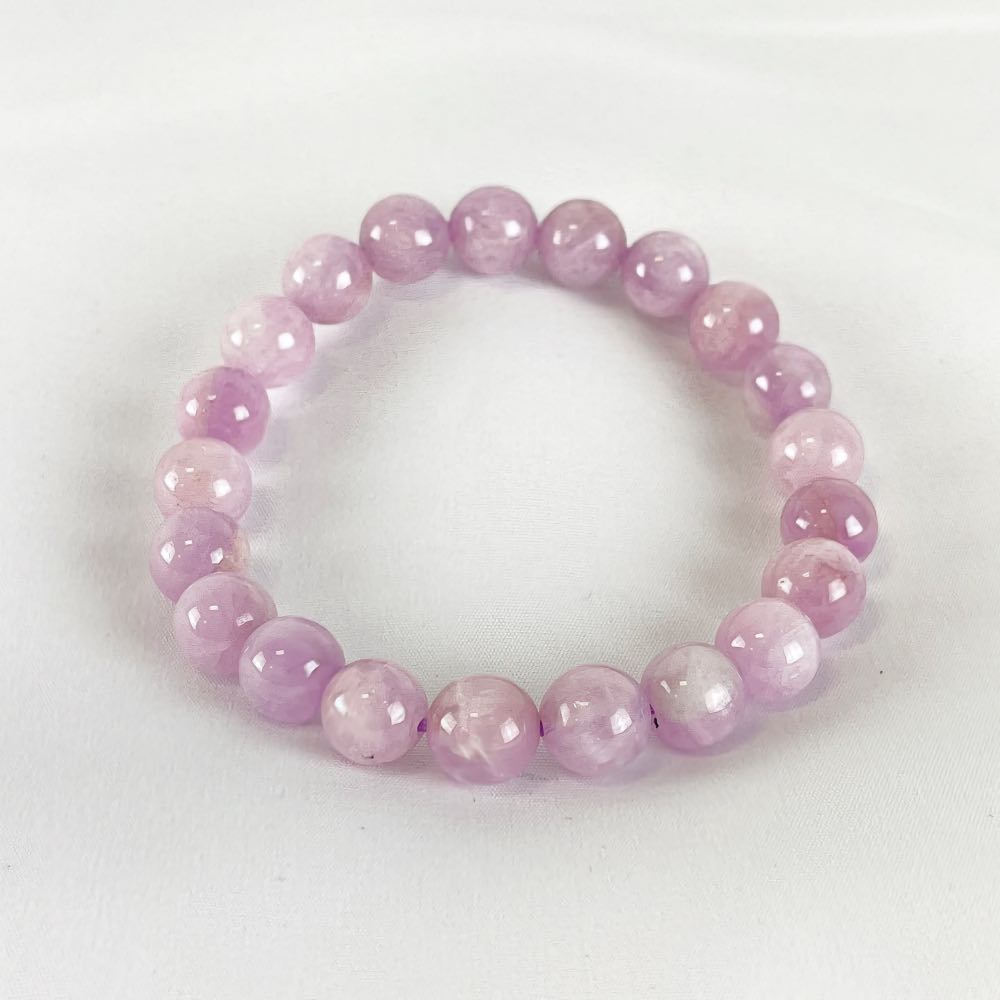 Bracelet Kunzite - Perles rondes