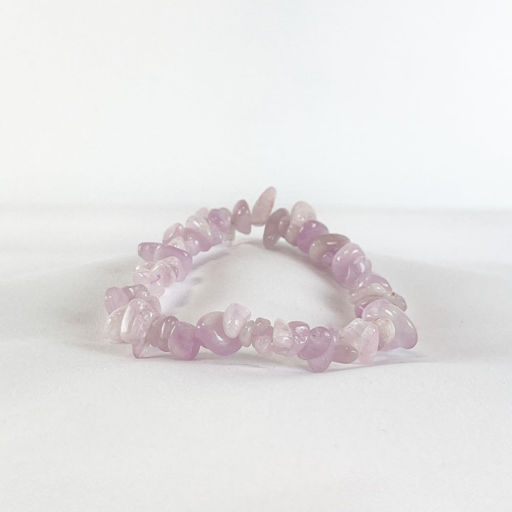 Bracelet Kunzite - Perles chips