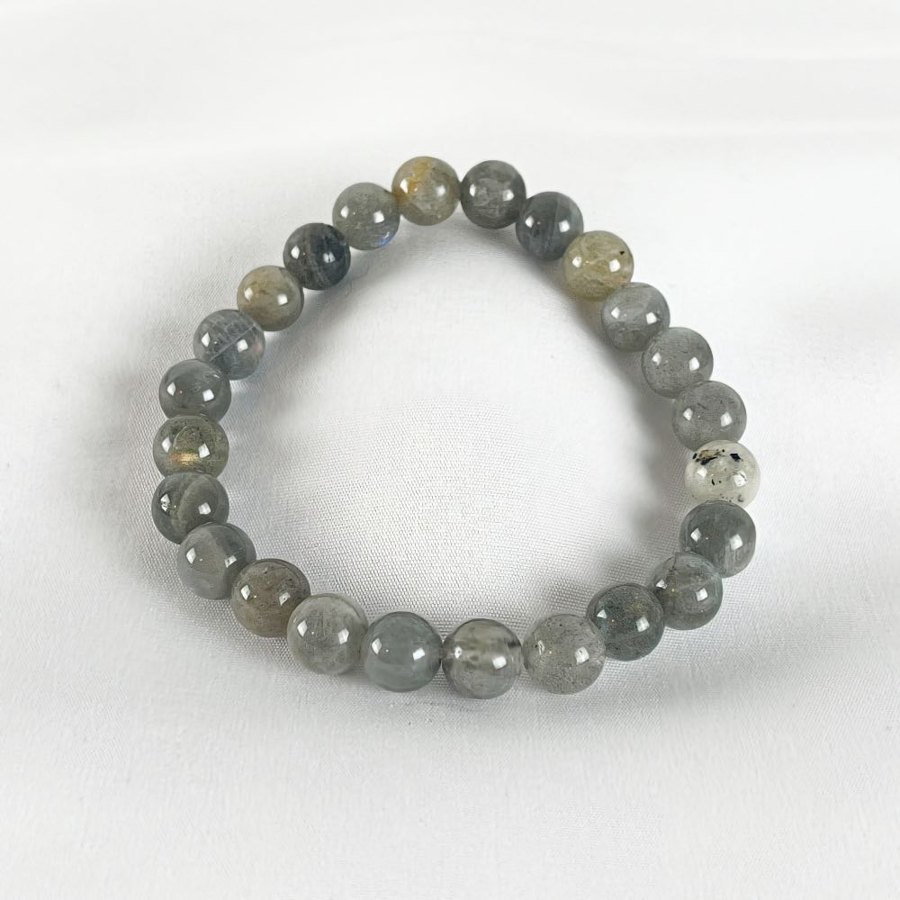 Bracelet Labradorite - Perles rondes