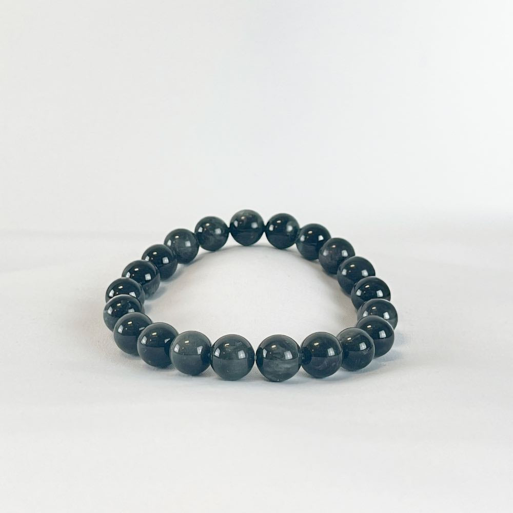Bracelet Oeil de Chat - perles rondes