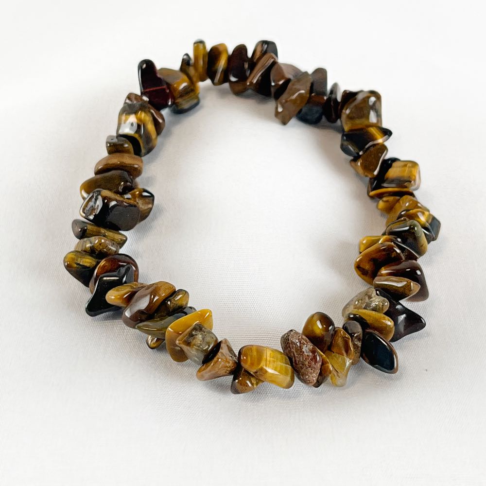 Bracelet Oeil de Tigre - Perles chips