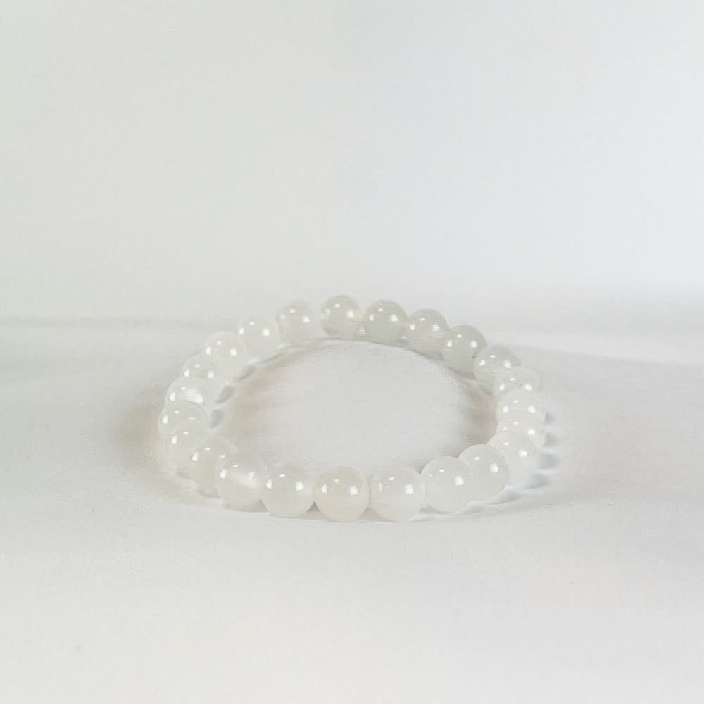 Bracelet Pierre de Lune - Perles rondes