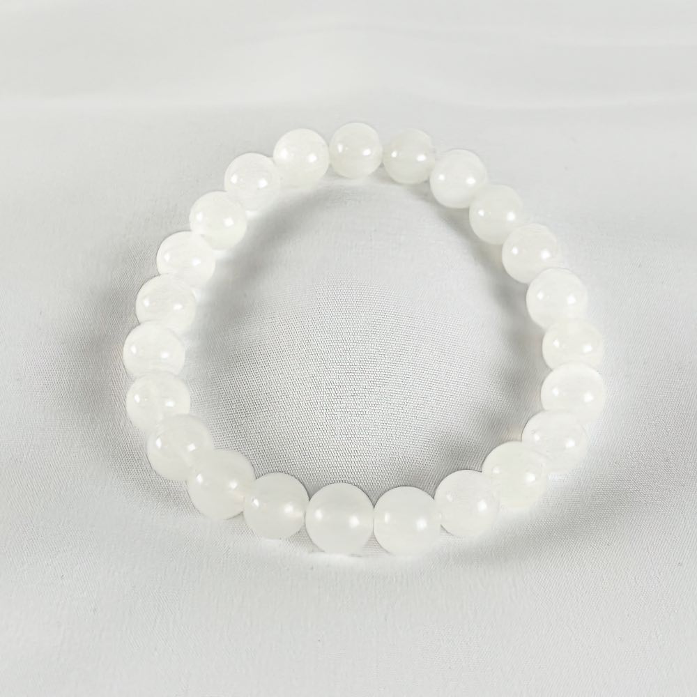 Bracelet Pierre de Lune - Perles rondes