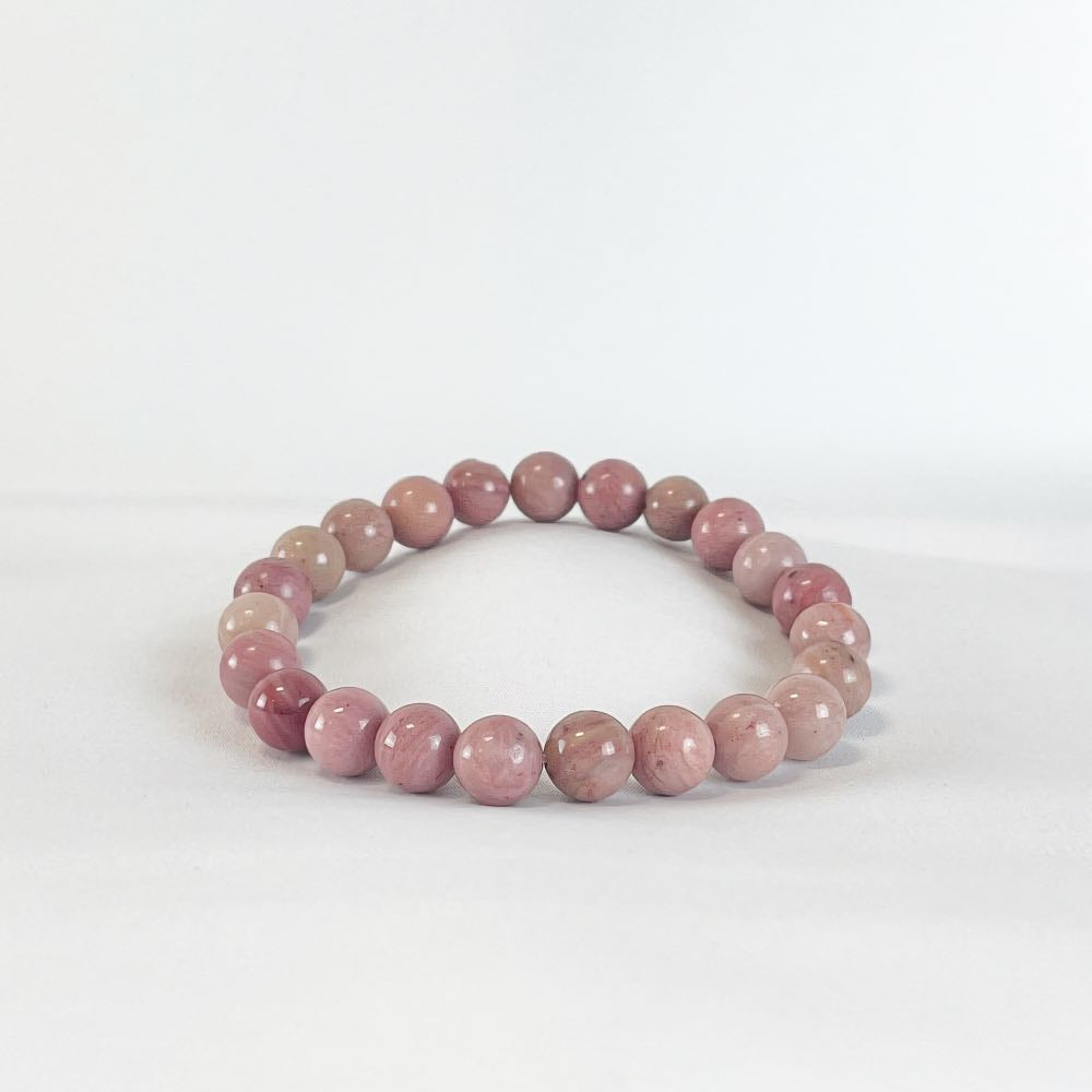 Bracelet Rhodochrosite - Perles rondes